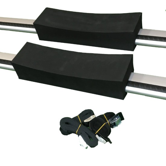 Foam Roof Rack Cradle Blocks w straps